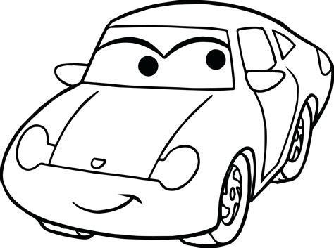 easy race car coloring pages coloring pages