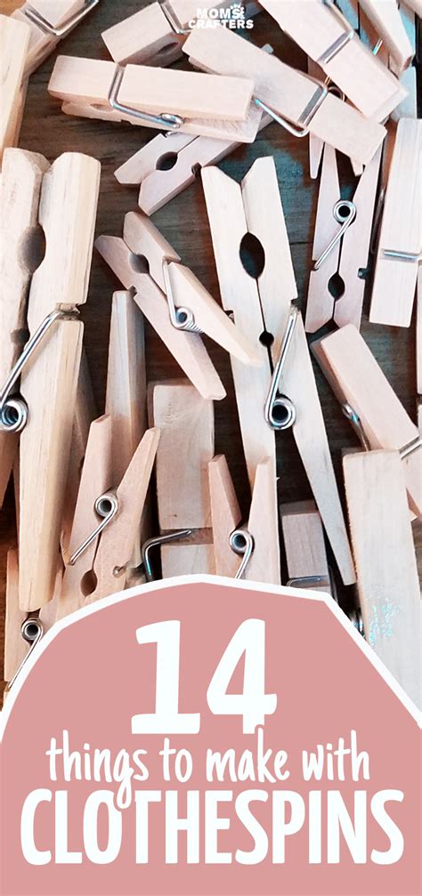 14 Clothespin Crafts That Are Easy To Make Diy Crafts For Adults