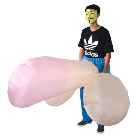 adult halloween mascot costume for men women sexy inflatable penis