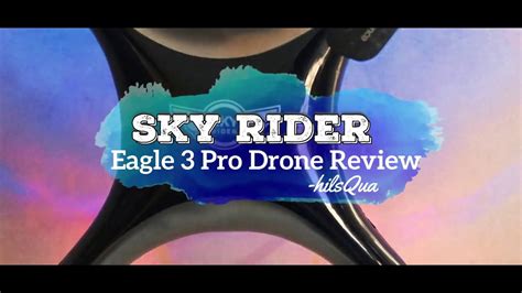 sky rider eagle  pro quadcopter drone  wi fi camera quick review