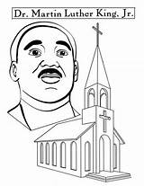 Coloring Pages King Luther Martin Choose Board Jr Nobel sketch template