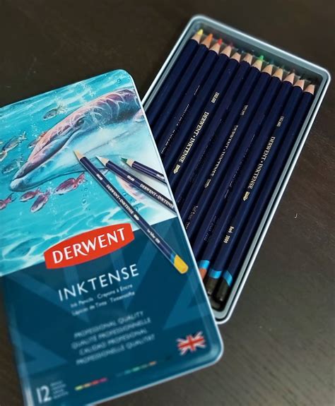 review derwent inktense pencils