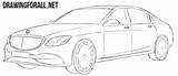Maybach Step Drawingforall sketch template
