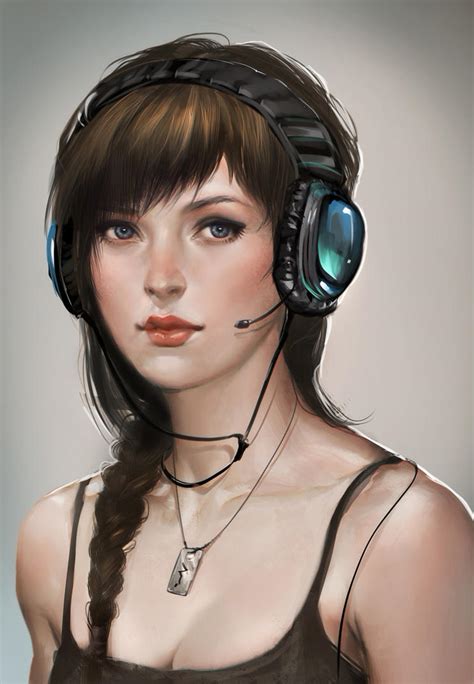gamer girl  sakimichan headphonesguitarsmusic  pinterest