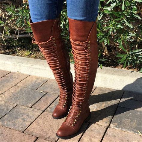40 stylish thigh boots apt for fall and winters