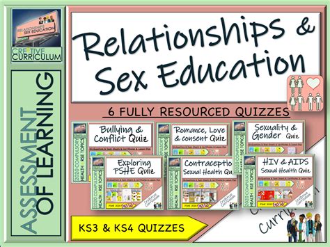 relationship sex education pshe by cre8tivecurriculum teaching