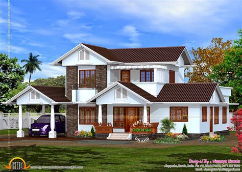 kerala style villa   square feet kerala home design  floor plans  dream houses