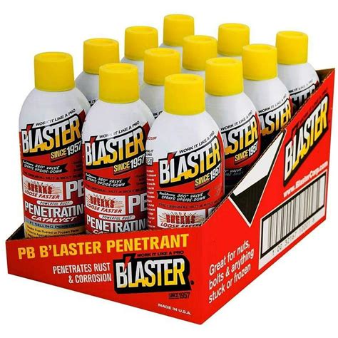 blaster products blp pb pb blaster penetrating catalyst  oz   case walmartcom
