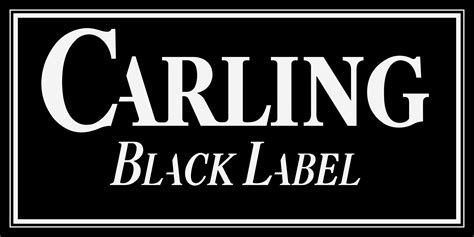 carling black label logo png transparent svg vector freebie supply