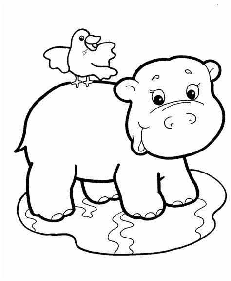 jungle animal coloring pages    print