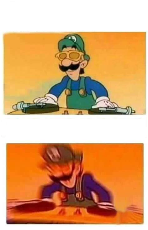 Dj Luigi Template Luigi Know Your Meme