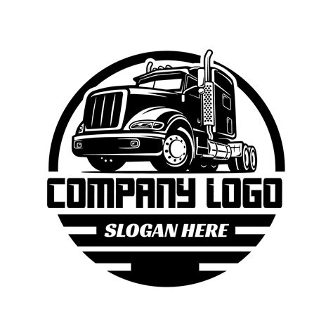 trucking company logo semi truck logo  wheeler ready  logo