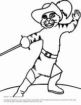 Puss Boots Coloring Pages Color Fight Dumpty Humpty Printable Fighting Online Drawing Pdf sketch template