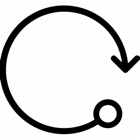 arrow circle retry icon   iconfinder