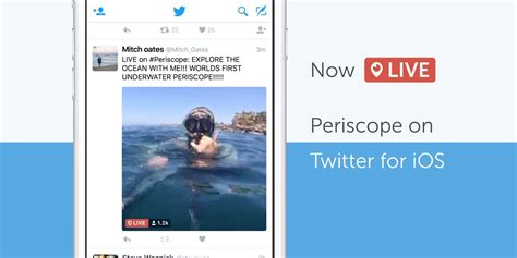 periscope live stream content on twitter feed will it