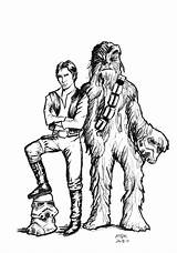 Coloring Han Wars Star Pages Coloriage Chewie Chewbacca Solo Jabba Drawing Color Dessin Colorier Hutt Deviantart Drawings Sheet Printable Book sketch template