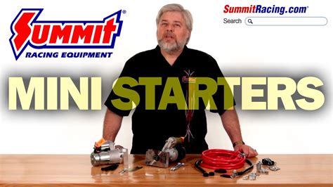 summit racing mini high torque starters  gm youtube