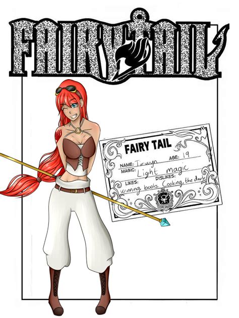 Tirwyn Fairy Tail Oc By Tharkan On Deviantart