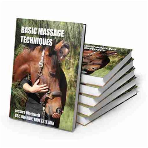 basic massage techniques book equestricare
