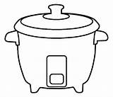 Cooker Clipart Outline Stove Cookers Kettle Webstockreview Boley Hiclipart sketch template