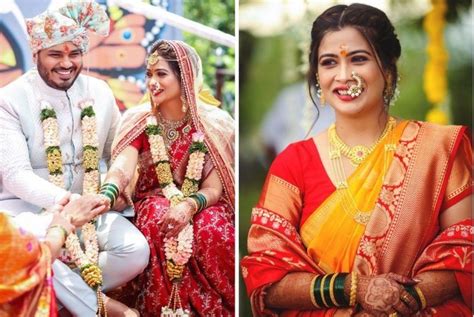 marathi actress ruchita jadhavs intimate wedding