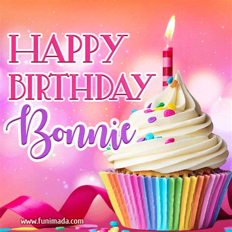 happy birthday bonnie lovely animated gif   funimadacom
