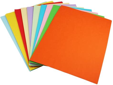 sinar  multi colour paper photocopy art  craft  sheets