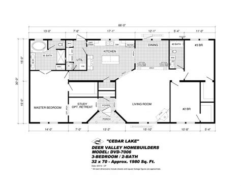 elegant deer valley mobile home floor plans  home plans design