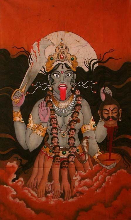 The Mantra Om Kali Ma Vibrates In Her Power And Elevates