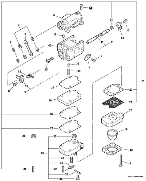 echo pb  parts diagram
