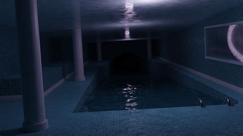 artstation liminal space concepts indoor pool