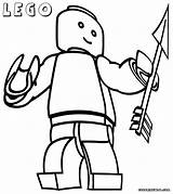 Lego Coloring Figure Pages Minifigures Minifigure Print Getcolorings Color sketch template