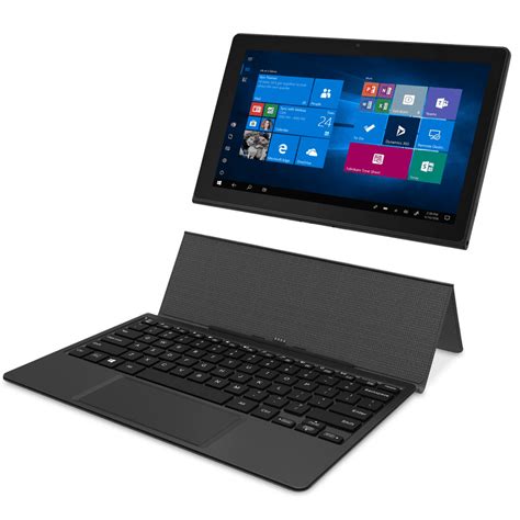 refurbished onn     windows tablet  keyboard gb storage gb ram intel pentium