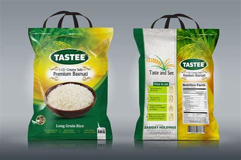design  packaging  rice bags freelancer