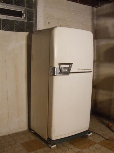 mid century chicago  frigidaire refrigerator