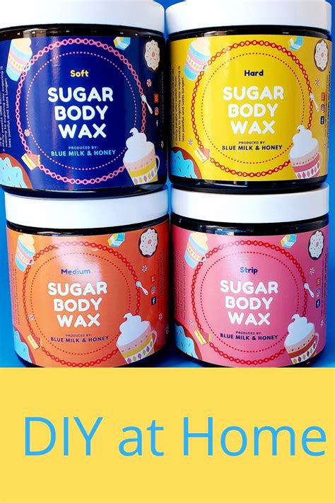 brazilian hard sugar wax for diy hair removal in 2020 sugar waxing