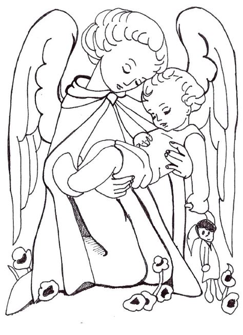 guardian angel coloring page angel coloring pages coloring pages