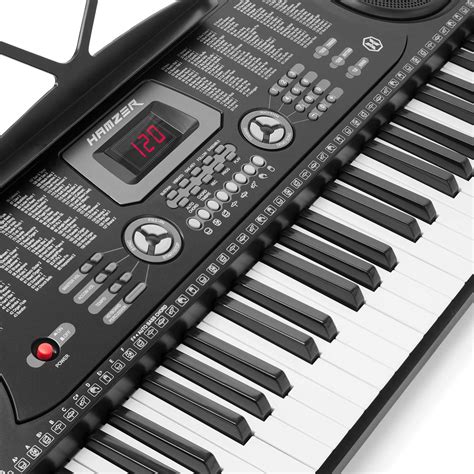 hamzer  key digital  piano keyboard portable electronic