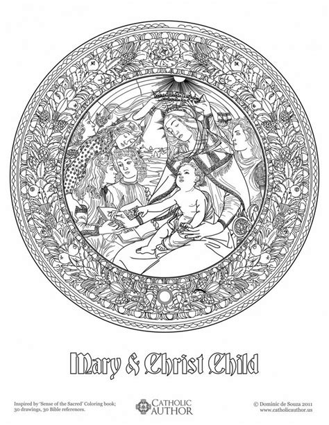 ideas    catholic coloring pages coloring christmas