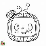 Coloring Cocomelon Pages Kids Birthday Printable Colouring Color Party Baby 1st Happy Girl Prints Print Board Characters Popular Choose sketch template