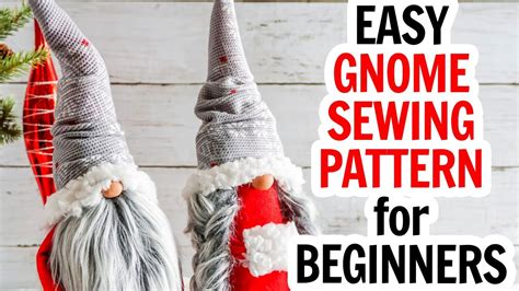 designs tomte gnome sewing pattern  capriceianne