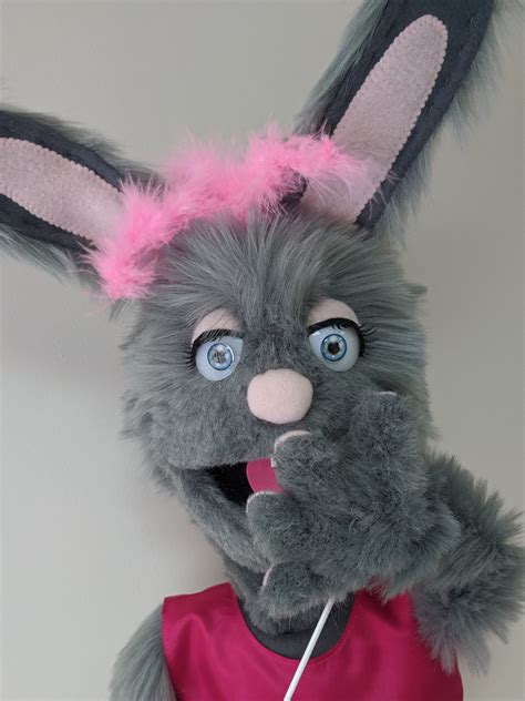bunny rabbit full body puppet  add features  etsy