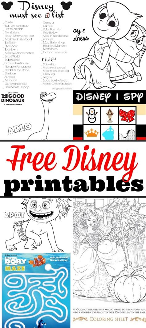 lots   disney printables  coloring pages  kids