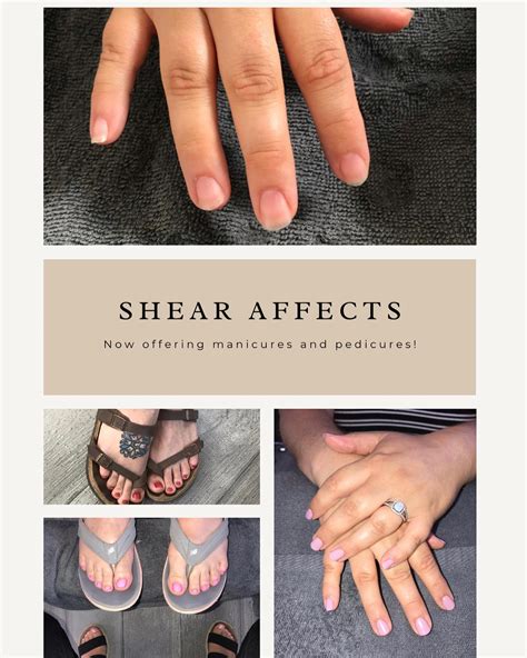 offering manicures  shear affects salon  spa facebook