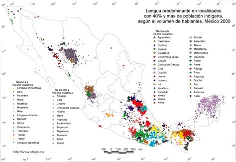 pueblos indígenas de latinoamérica mapa nacional de lenguas