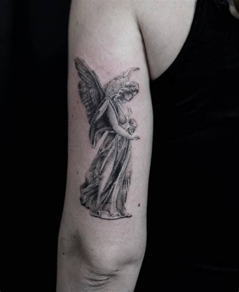 Guardian Angel Tattoo For Women