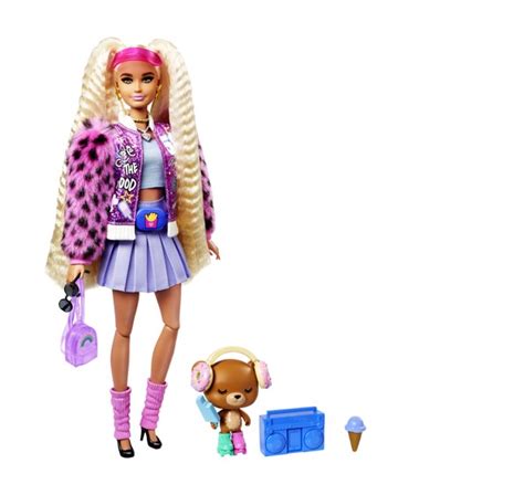 köp barbie extra docka med nalle på