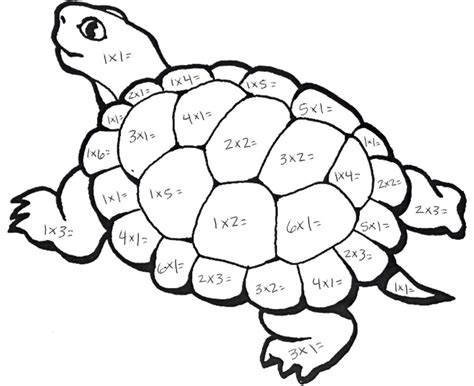 math coloring pages    print
