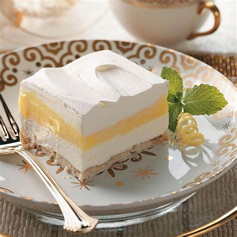 fluffy lemon pudding dessert recipe taste  home
