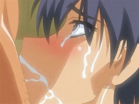 Rule 34 Aizawa Yuu Shintaisou Animated Blue Hair Crying Crying